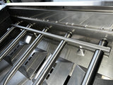 Stainless steel ignition bar for Broil King gas grills (5 burners)