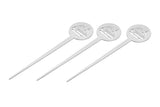 Stainless Steel Burger Skewer Set of 3