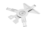 ZIFA Grills Pizzatwister, Stainless Steel Rotary Plate for KODA 12 Pizza oven