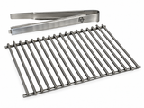 SET Massives Grillrost für Skotti Grill & Grillzange klein