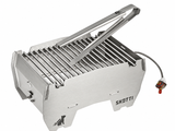 SET Massives Grillrost für Skotti Grill & Grillzange klein